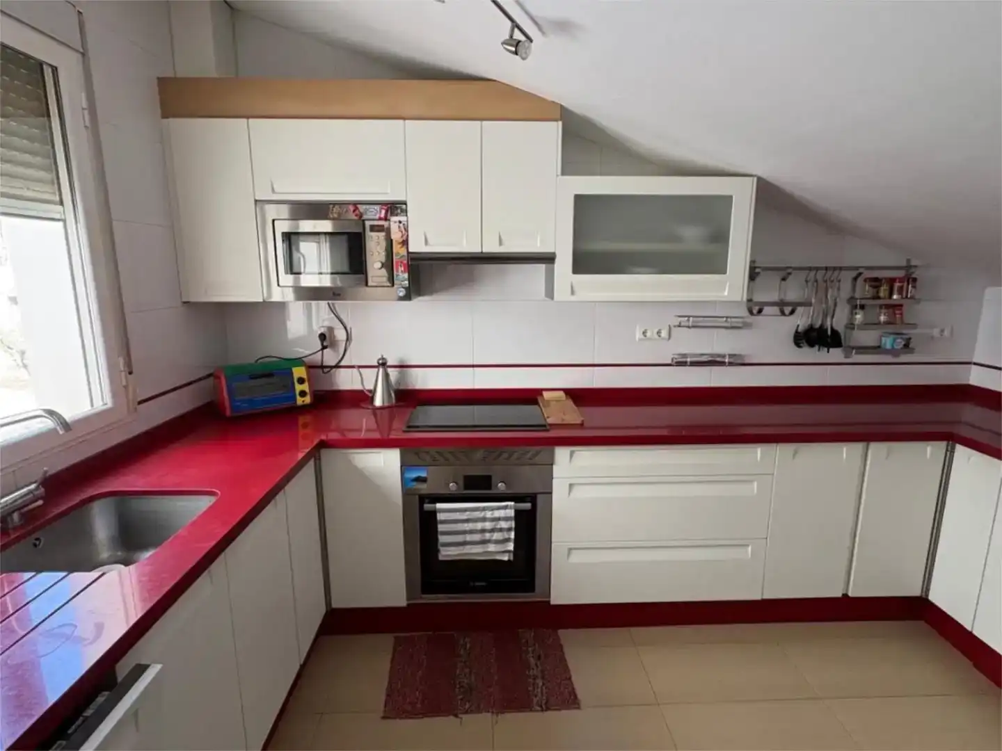 Kitchen of Flat for rent in Vélez-Rubio  with Air Conditioner, Parquet flooring and Storage room