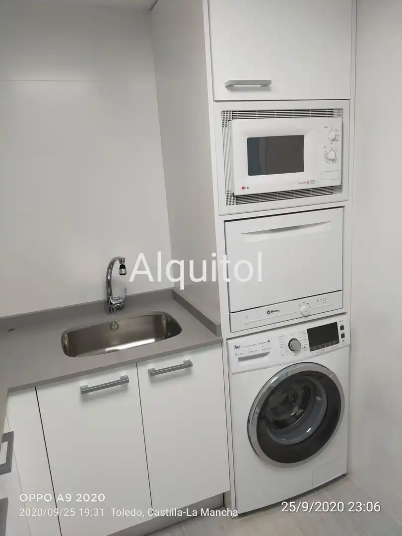 Kitchen of Flat for rent in Toledo  with Air Conditioner, Heating and Terrace