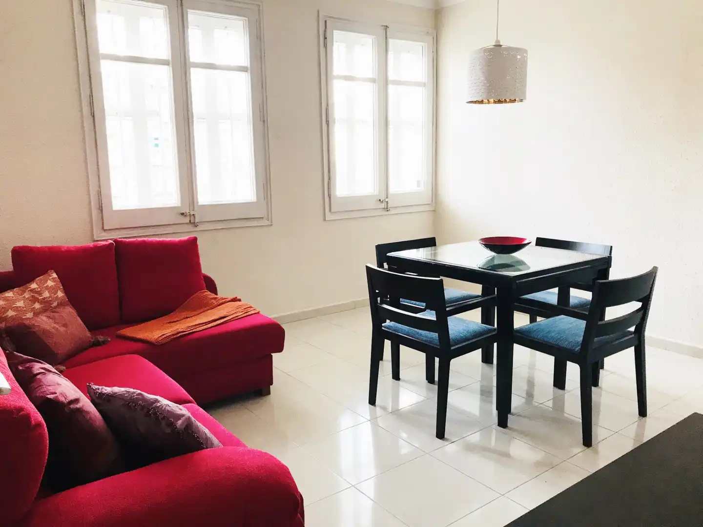 Wohnzimmer von Wohnung zum Verkauf in Barcelona mit Klimaanlage, Heizung und Möbliert
