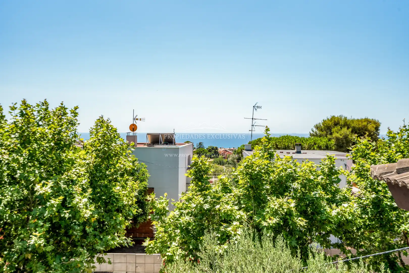 Vista exterior de Casa o xalet en venda en El Masnou amb Aire condicionat, Calefacció i Jardí privat