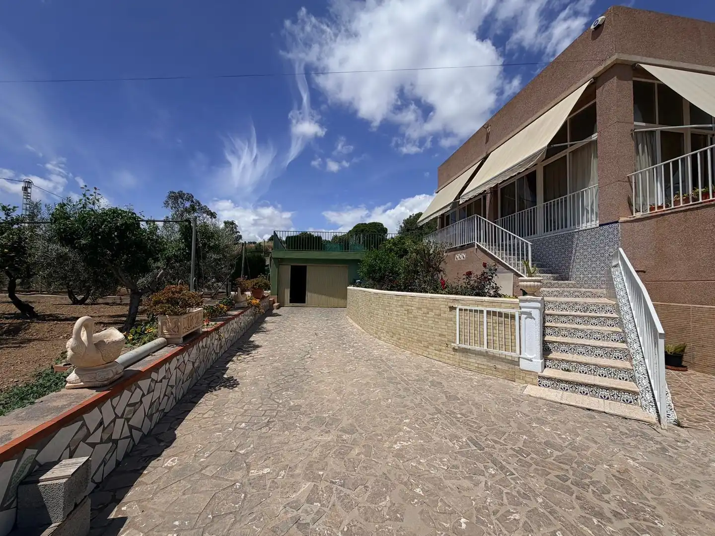 Exterior view of Houses for sale in Elche / Elx  with Air Conditioner, Heating and Private garden