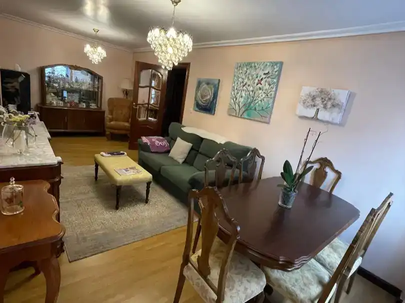 Sala de estar de Piso en venta en Palencia Capital con Balcón