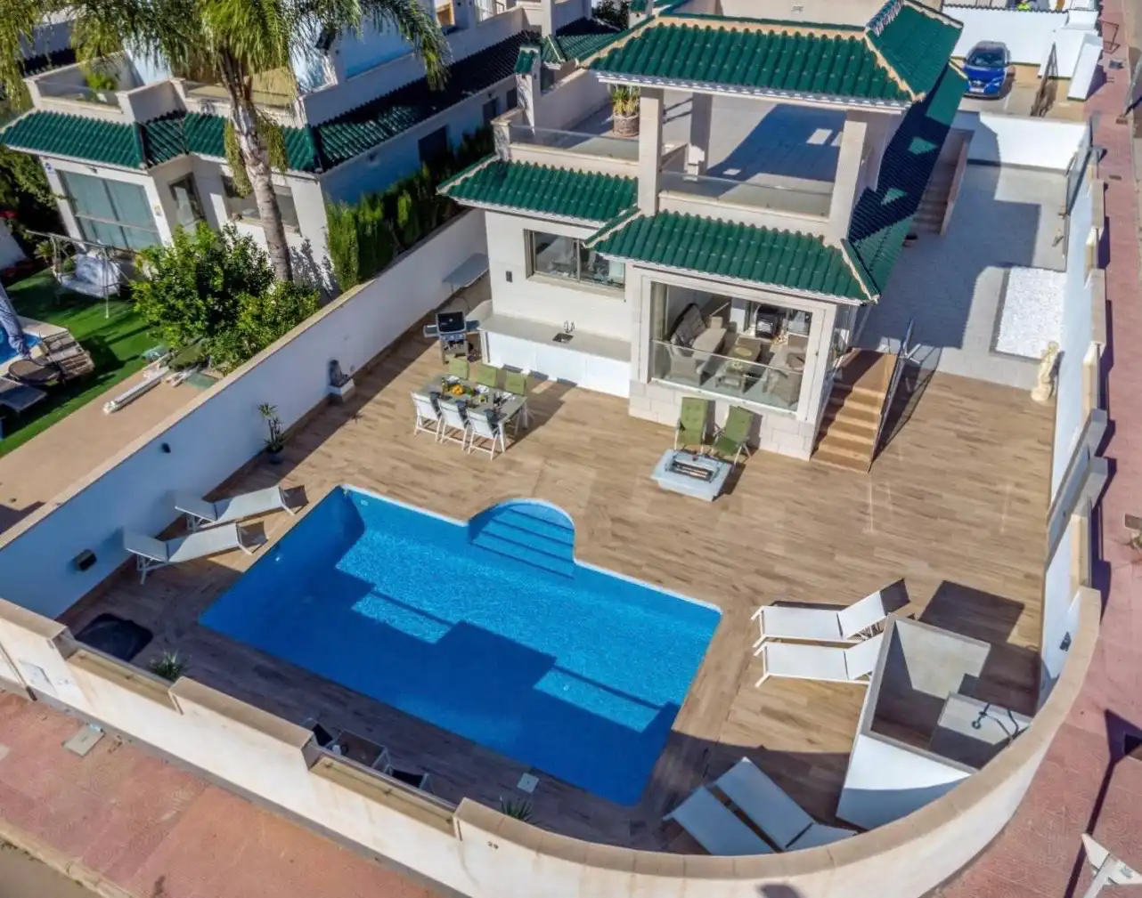 Piscina de Casa o chalet en venta en Rojales con Parquet, Piscina y Amueblado