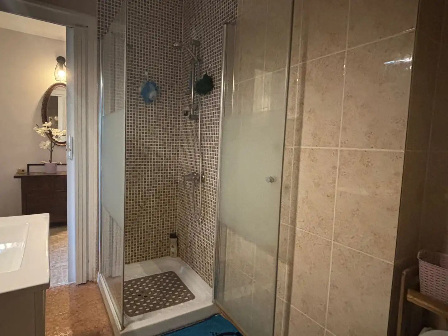 Bathroom of Flat for rent in Cambrils  with Air Conditioner, Furnished and Oven
