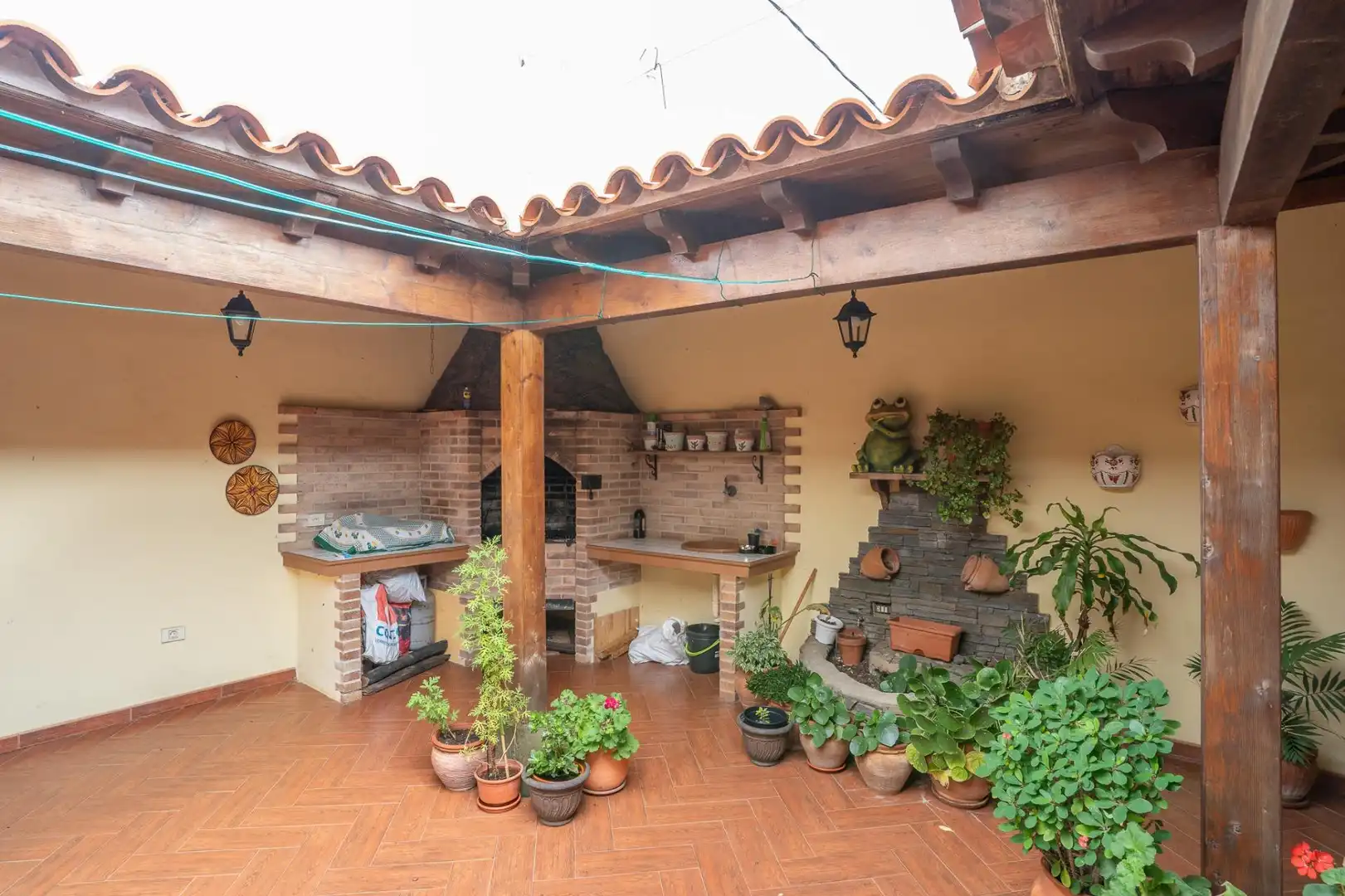 Terrace of Houses for sale in San Cristóbal de la Laguna  with Terrace, Storage room and Furnished