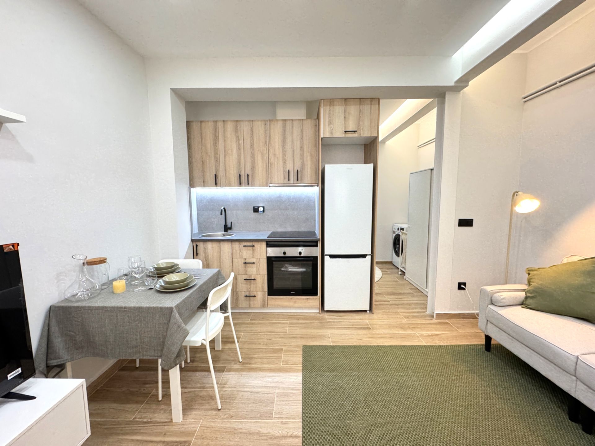 Kitchen of Flat for sale in  Barcelona Capital  with Air Conditioner and Furnished