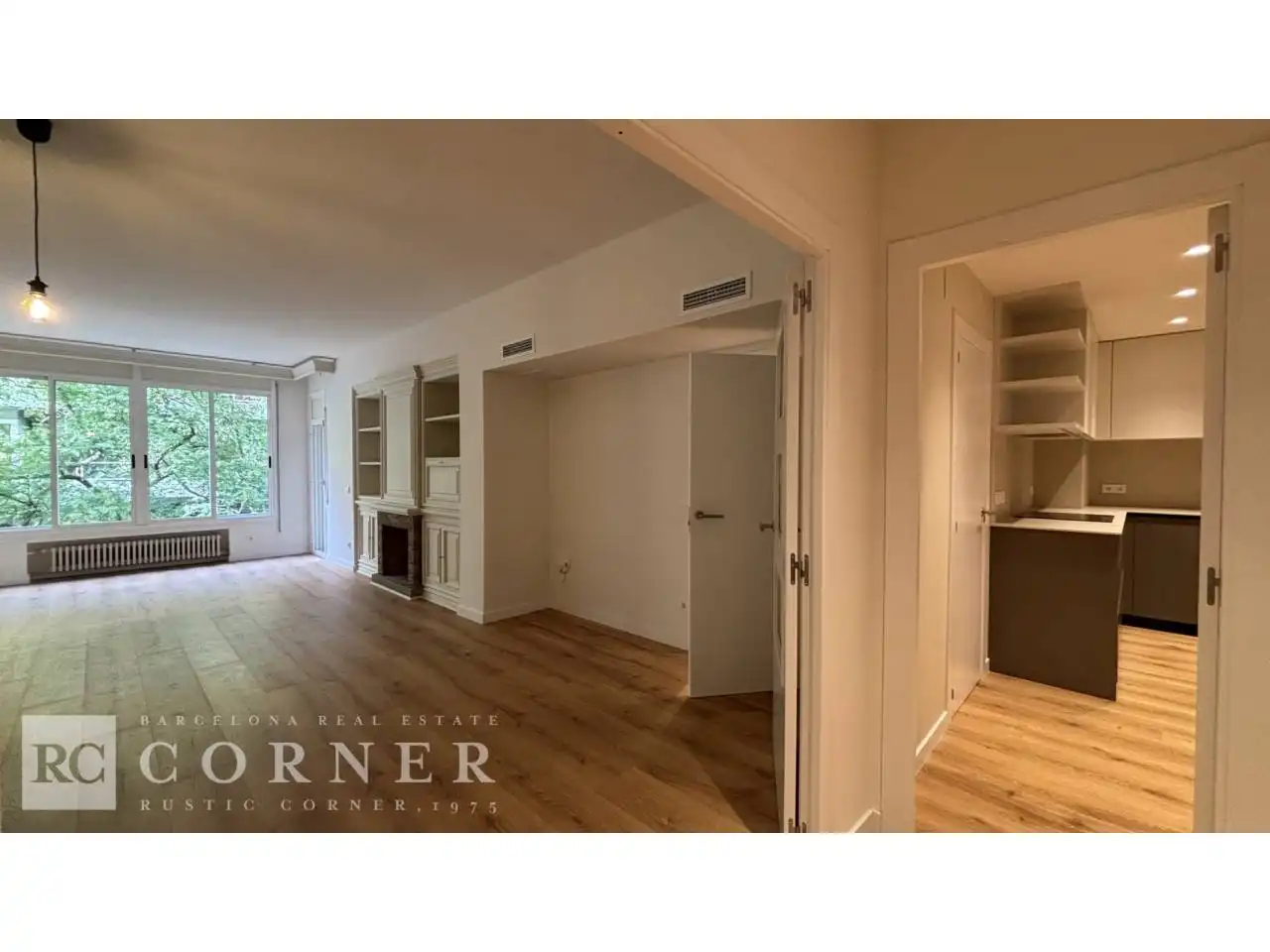 Living room of Flat for rent in Barcelona  with Air Conditioner, Heating and Terrace