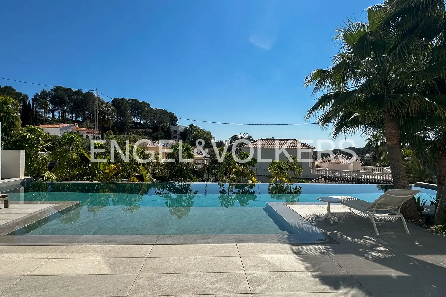 Piscina de Casa o chalet de alquiler en Jávea / Xàbia con Aire acondicionado, Calefacción y Jardín privado