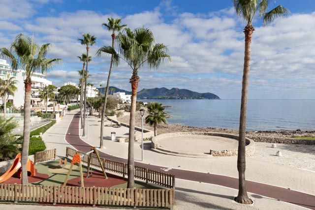 Exterior view of Apartment to rent in Son Servera  with Air Conditioner and Storage room