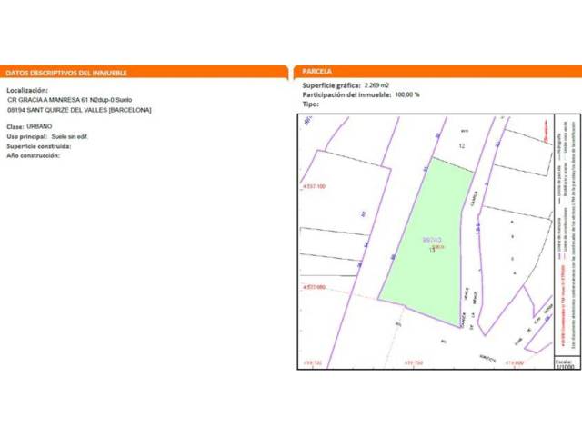 Terreno industrial en Venta en Carretera Gracia a Manresa, 61 en Les Fonts