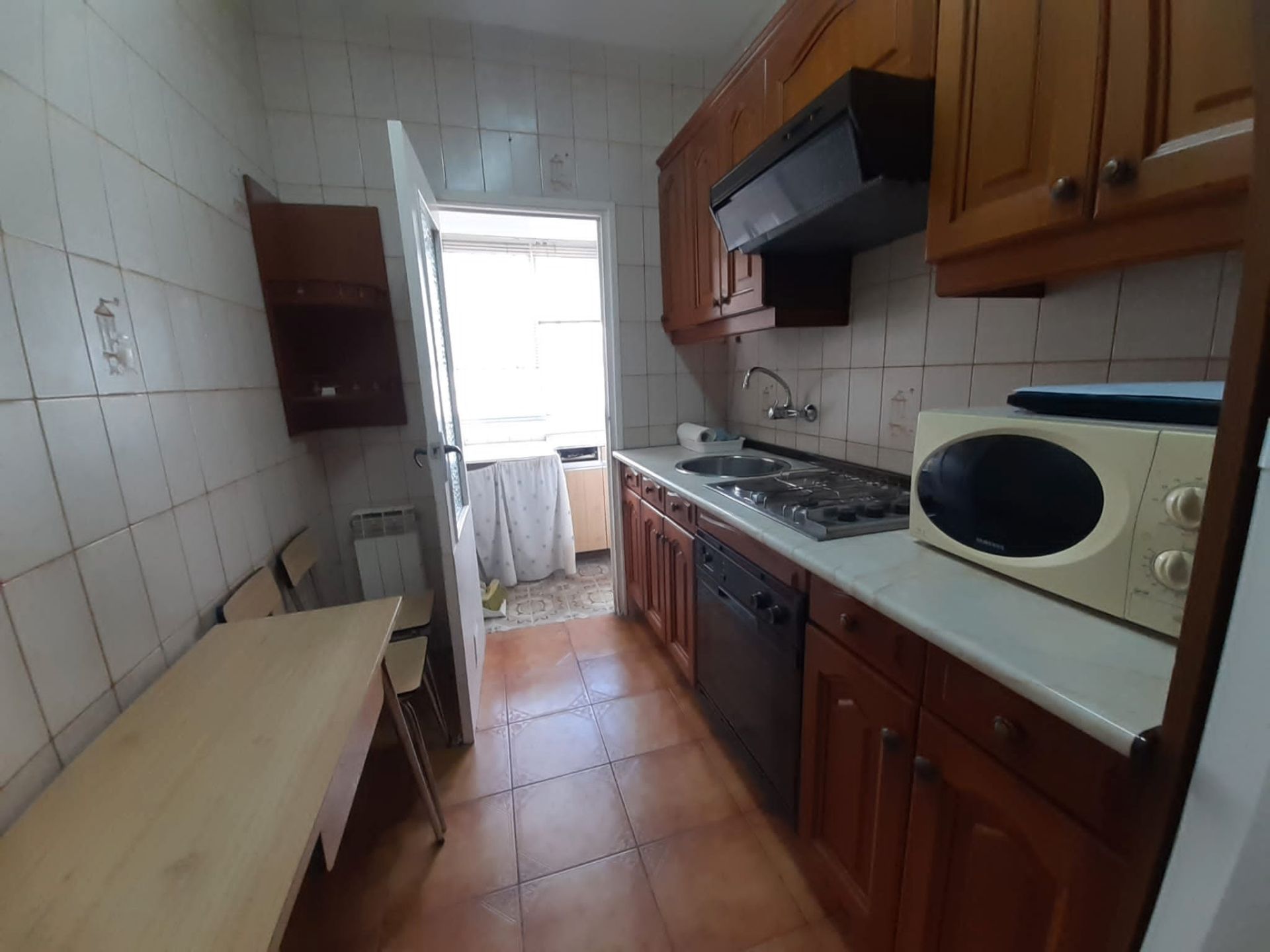 Kitchen of Flat for sale in Zamora Capital   with Heating