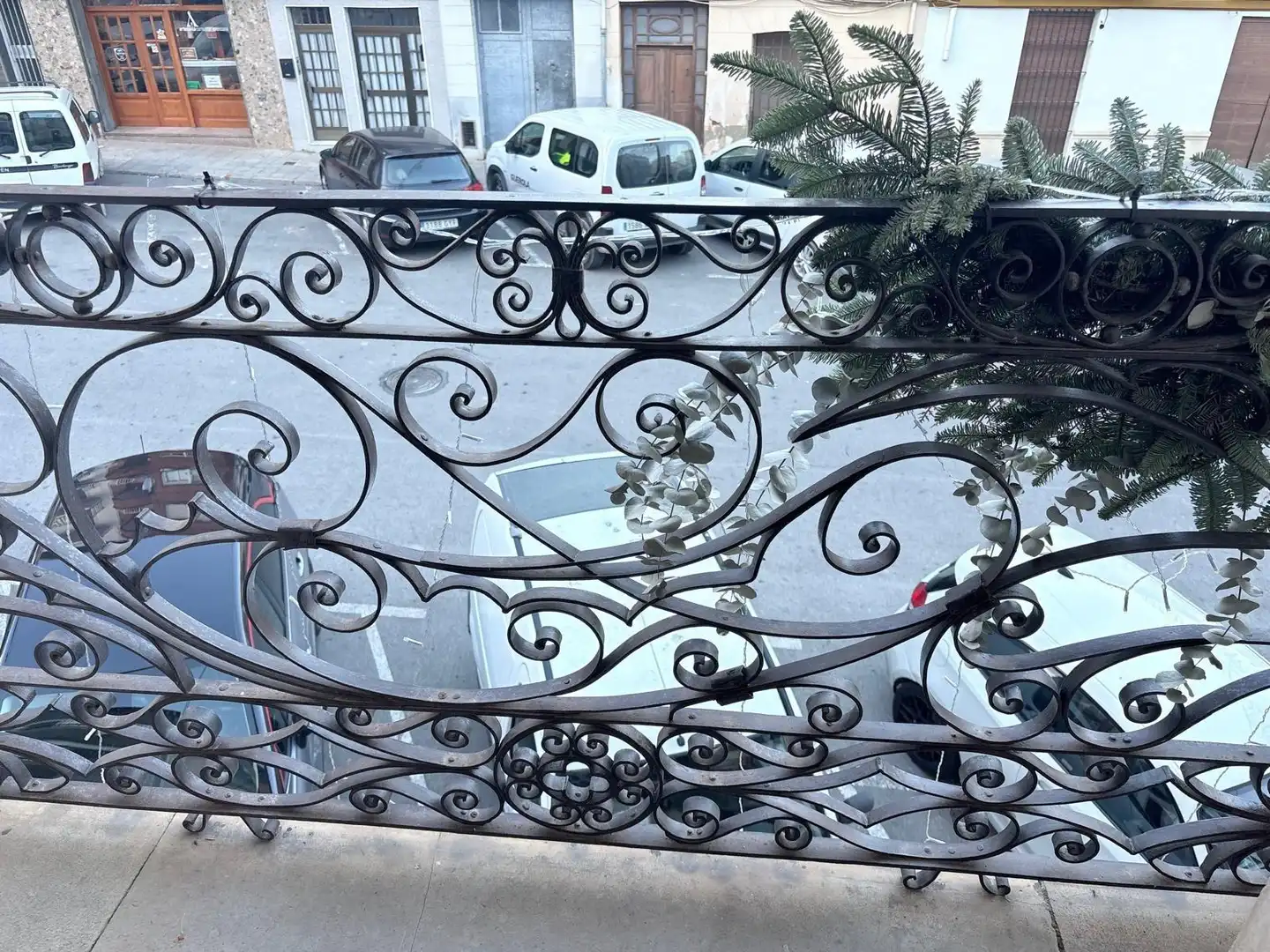 Balcony of Houses for sale in La Font de la Figuera  with Swimming Pool