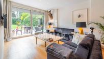 Living room of Flat for sale in La Moraleja  with Air Conditioner, Private garden and Storage room