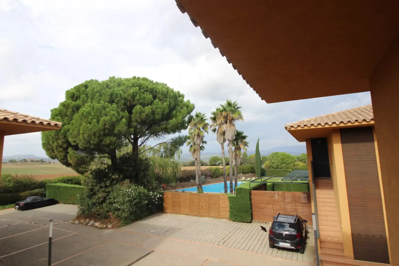 Garden of Flat for rent in Navata  with Heating, Terrace and Swimming Pool