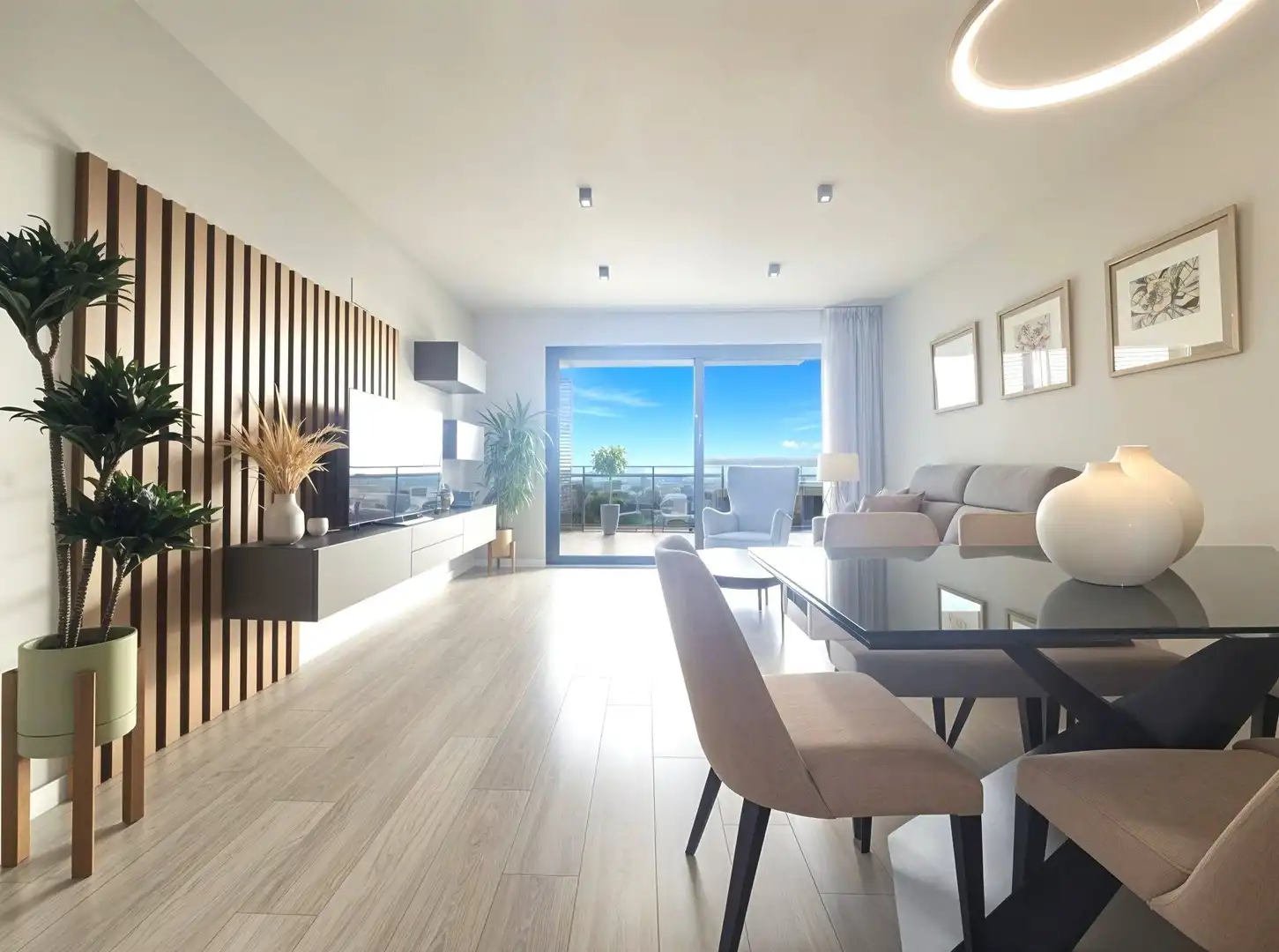 Sala de estar de Piso en venta en Reus con Aire acondicionado, Calefacción y Terraza