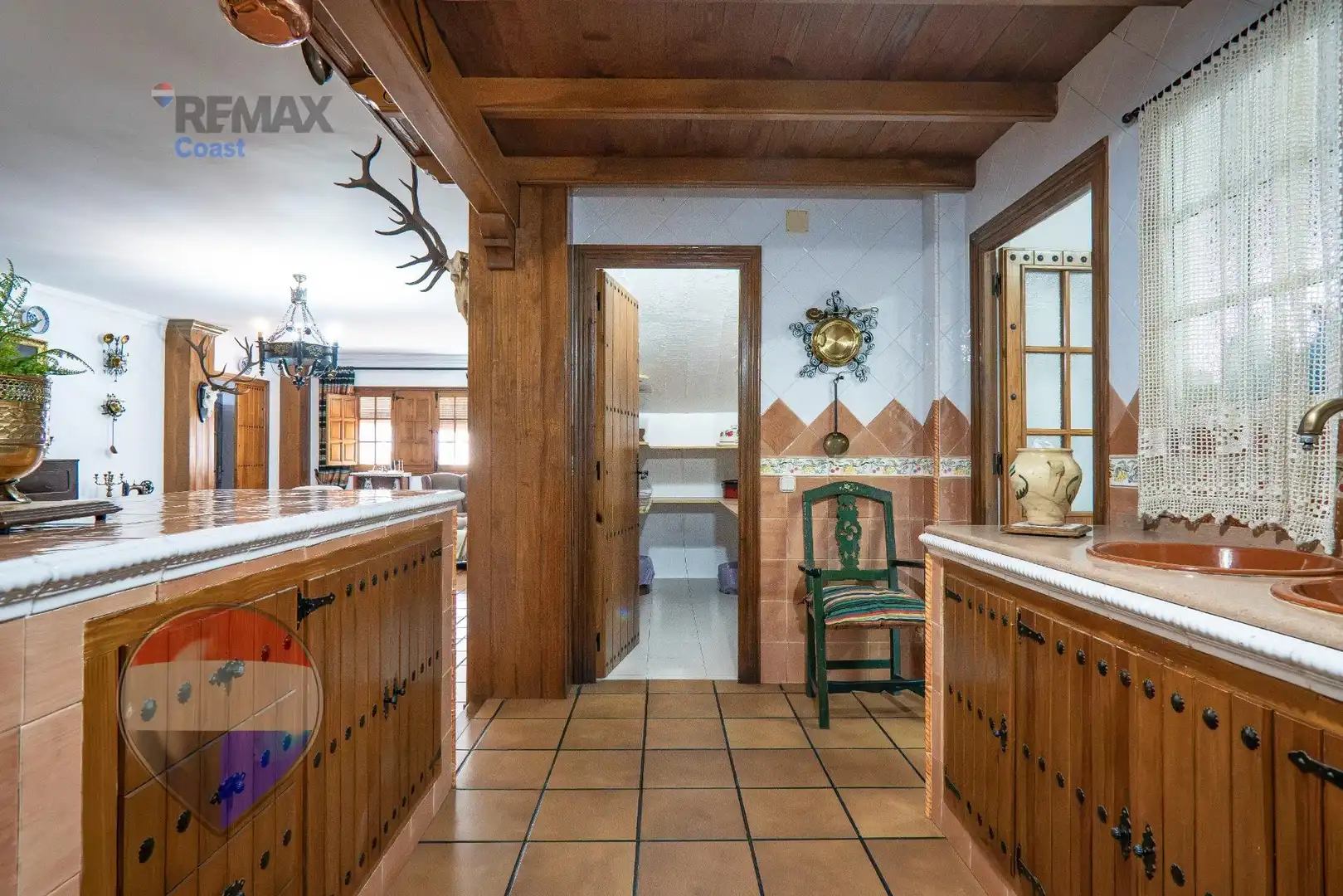 Kitchen of Houses for sale in Cuevas Bajas  with Heating, Private garden and Swimming Pool