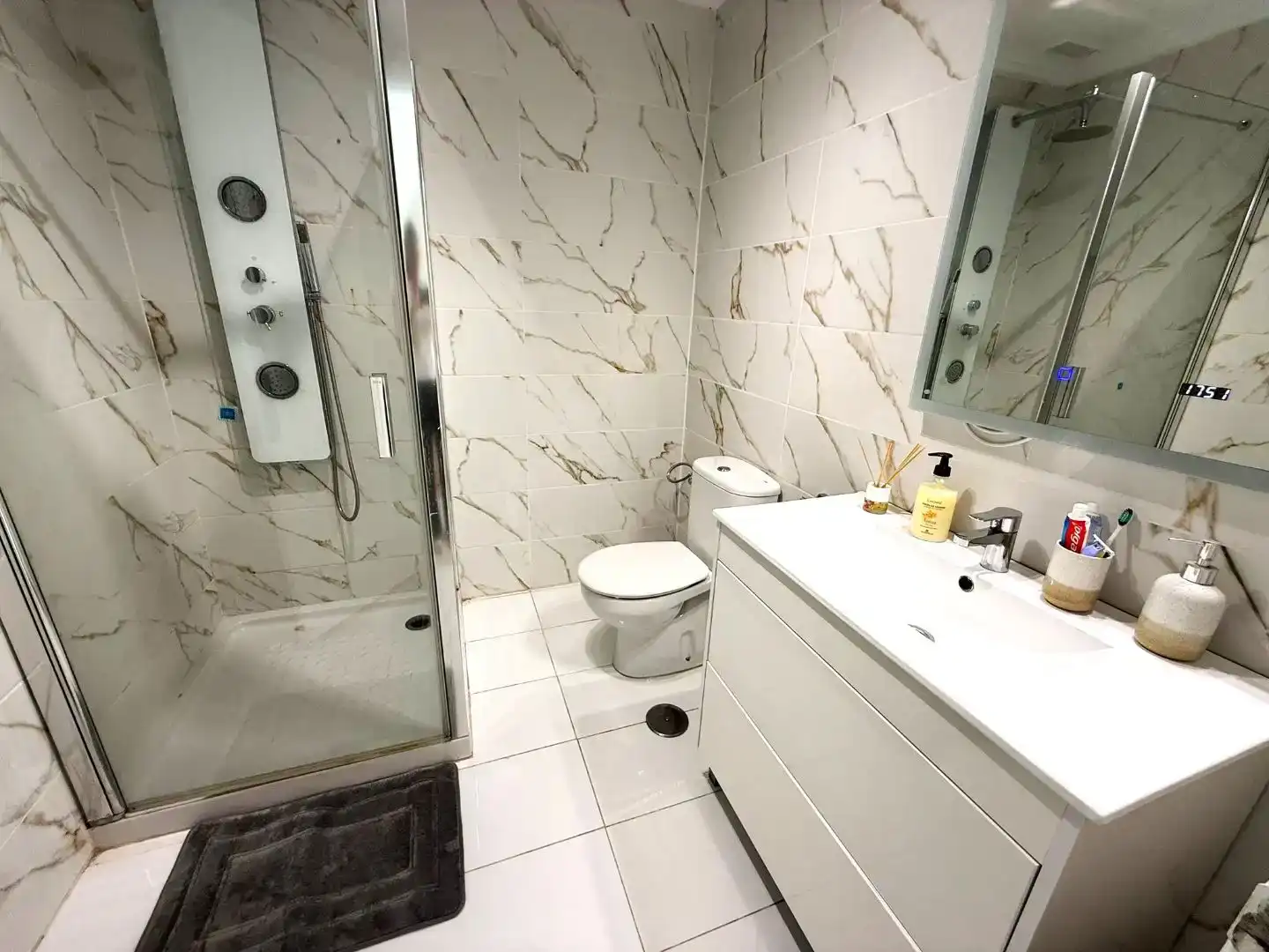 Badezimmer von Maisonette zum Verkauf in Pájara mit Balkon