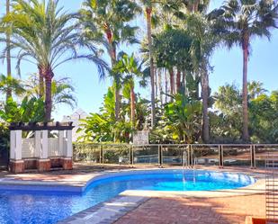 Swimming pool of Apartment for sale in Marbella  with Air Conditioner, Terrace and Balcony