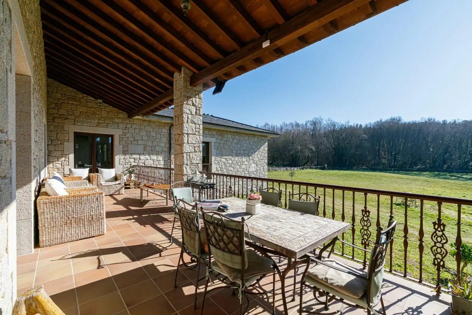 Terrace of Houses for sale in Friol  with Heating, Private garden and Furnished