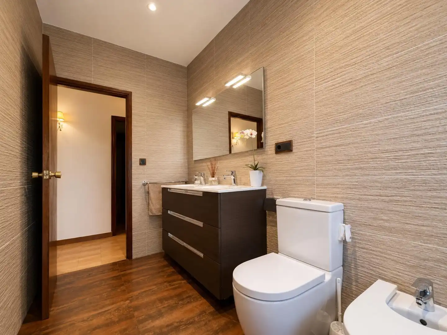 Baño de Casa o chalet en venta en El Vilosell con Jardín privado y Terraza