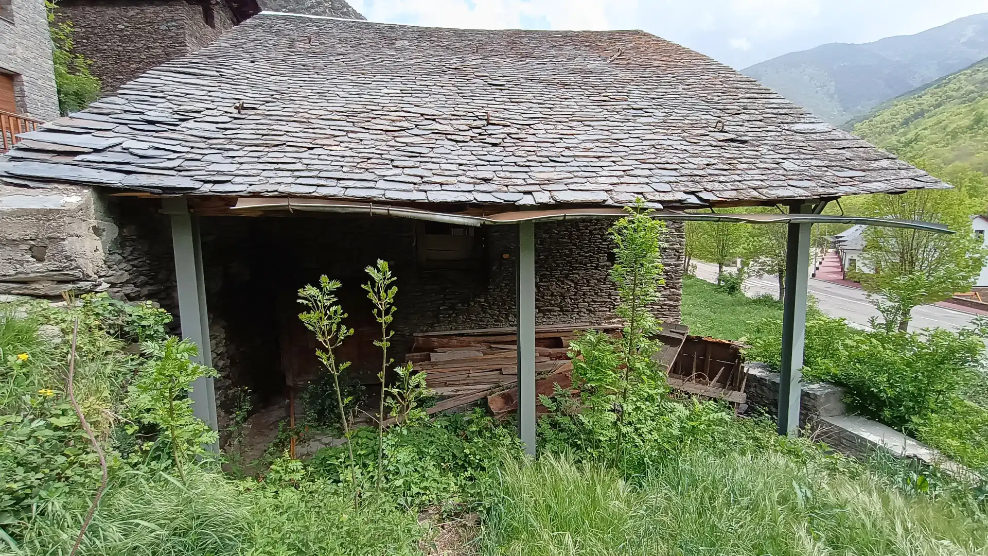 Vista exterior de Finca rústica en venta en Alins con Jardín privado