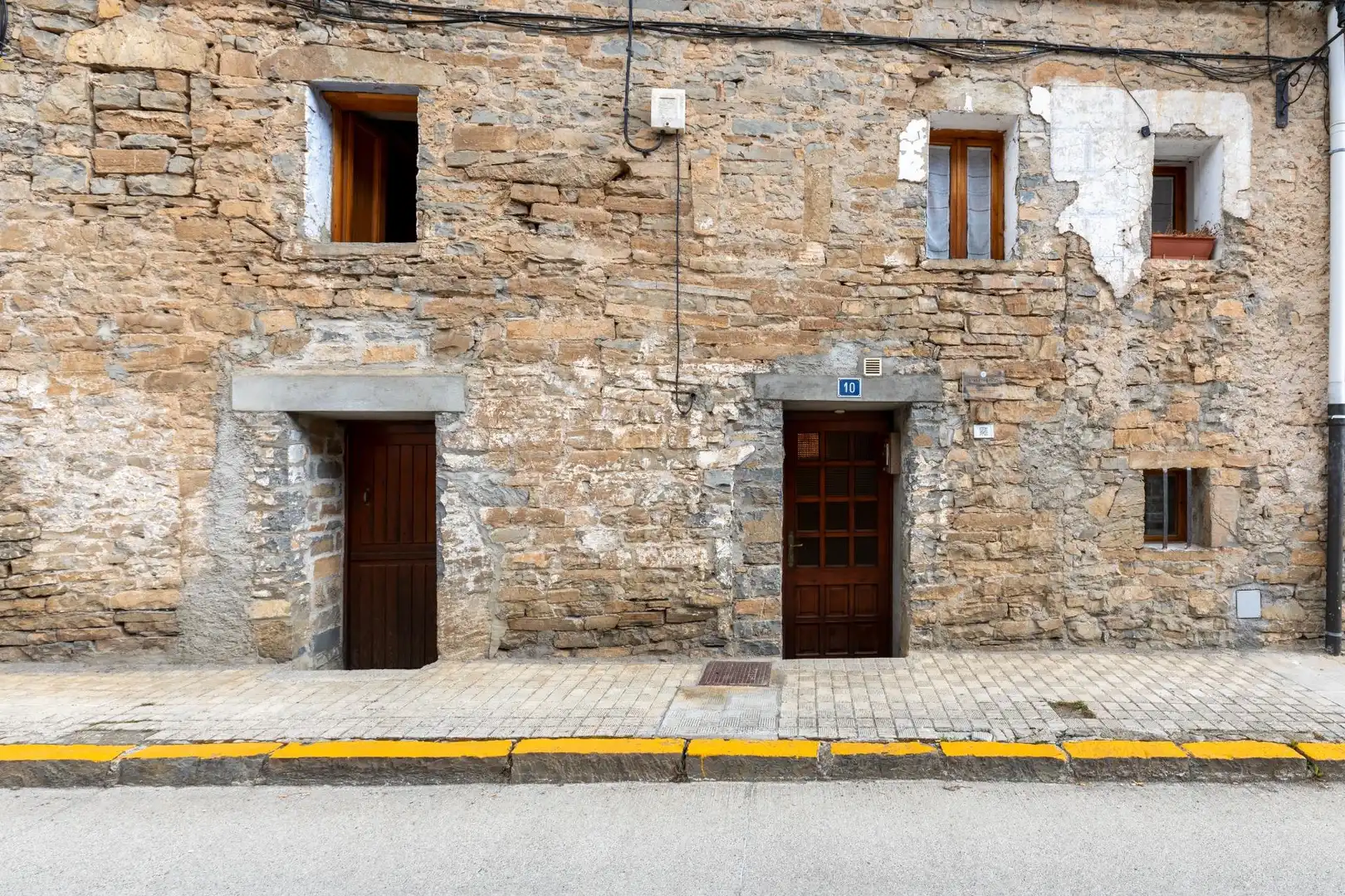 Vista exterior de Finca rústica en venta en Biescas con Calefacción y Jardín privado