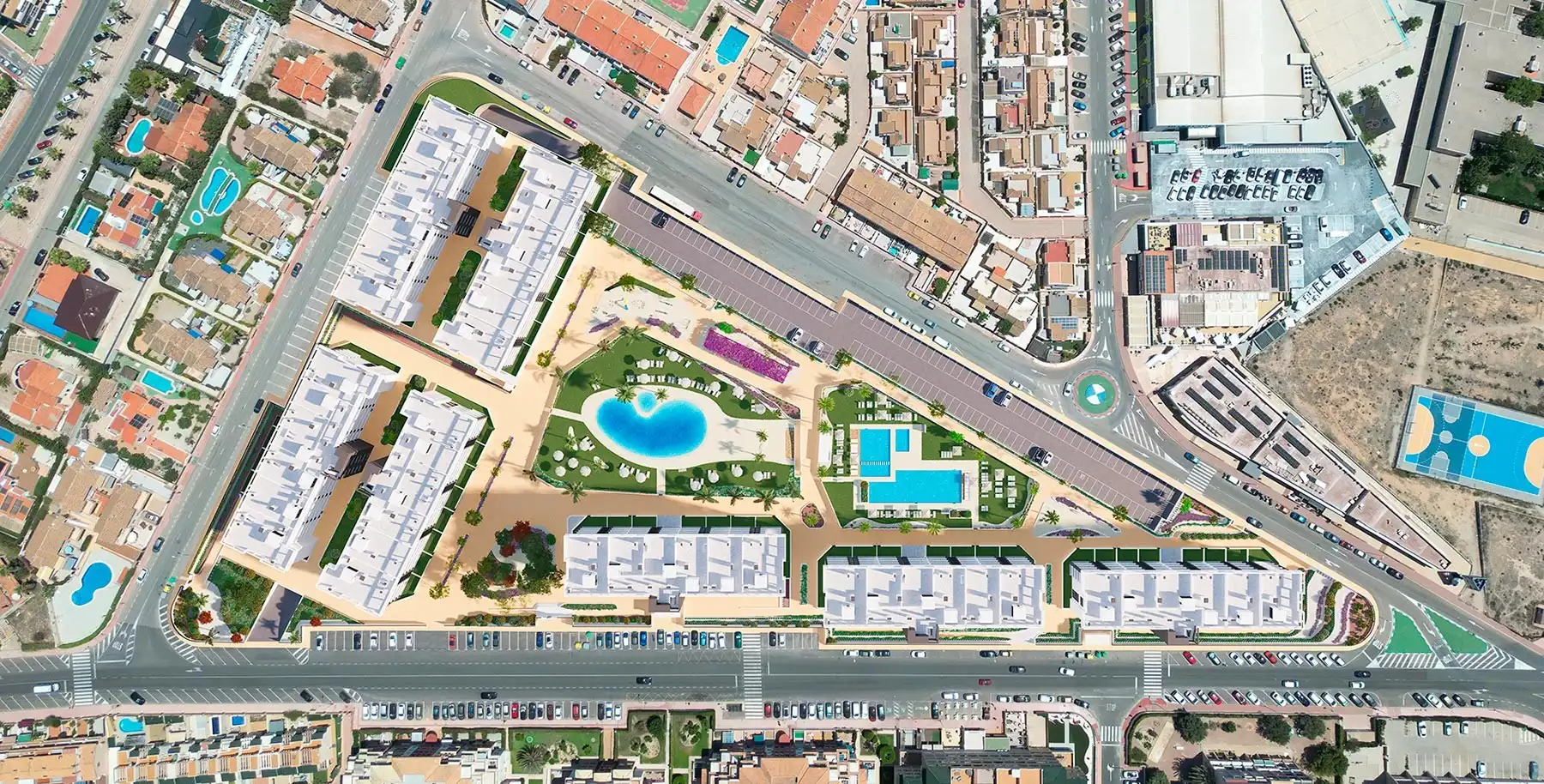 Penthouse with pool for sale in Nueva Torrevieja - Aguas Nuevas, imagen 4