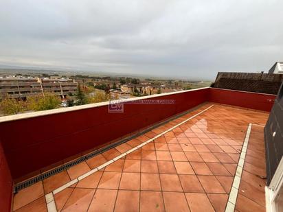 Terrasse von Dachboden zum verkauf in Cáceres Capital mit Klimaanlage, Heizung und Parkett