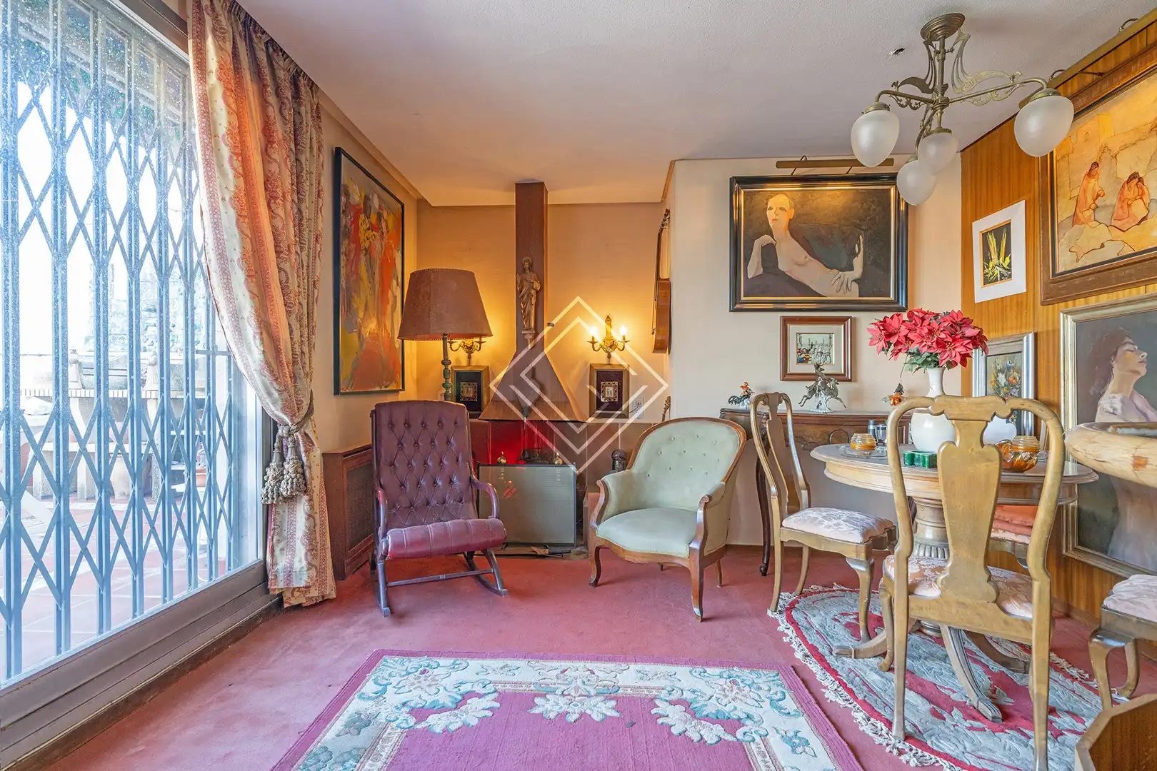Living room of Attic for sale in Madrid  with Air Conditioner, Heating and Terrace