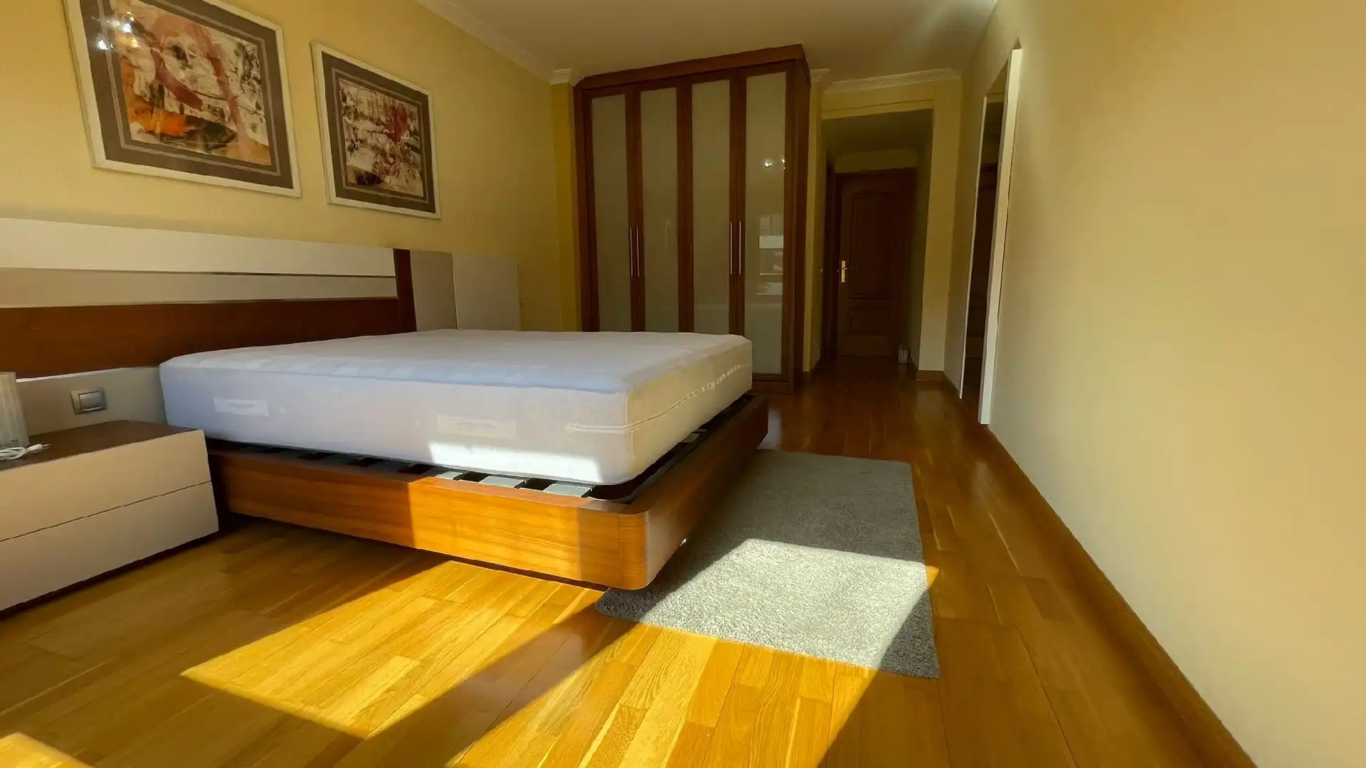 Schlafzimmer von Wohnung zur Miete in Palencia mit Heizung und Möbliert