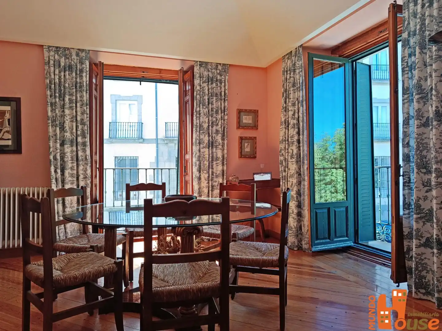 Esszimmer von Wohnung zum Verkauf in Real Sitio de San Ildefonso mit Heizung und Balkon