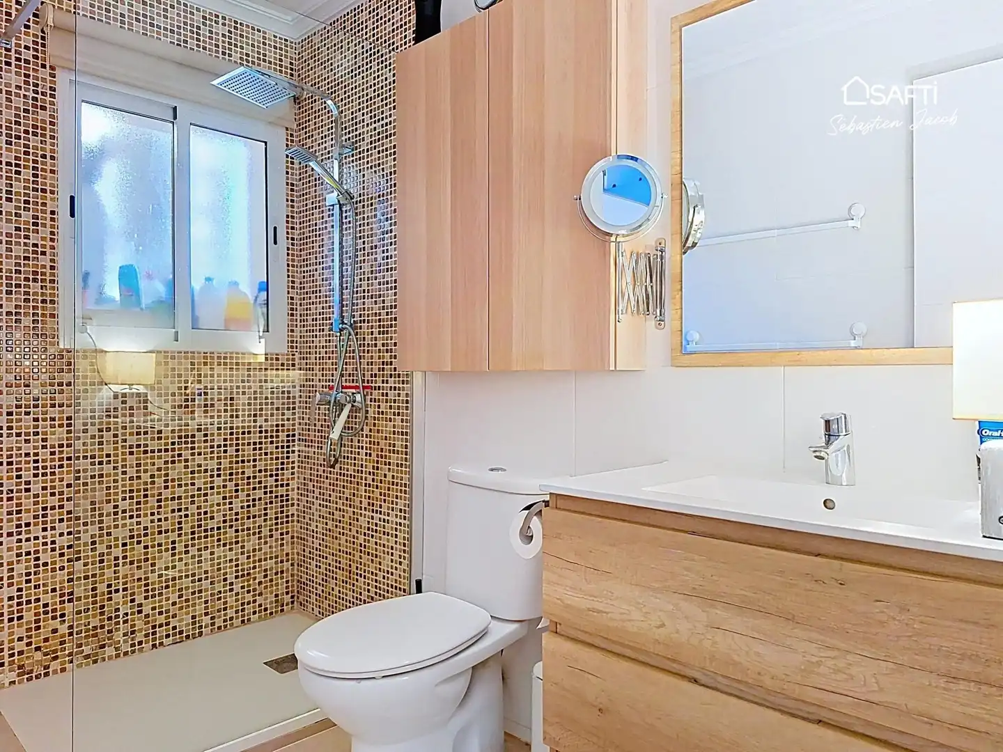 Baño de Apartamento en venta en Dénia con Aire acondicionado, Calefacción y Terraza