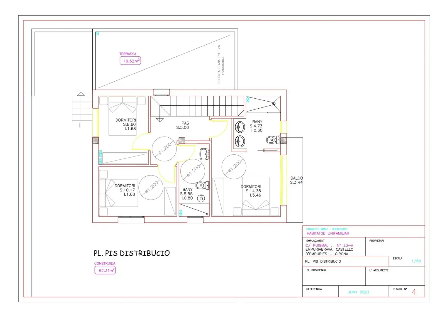 Detached house with terrace for sale in Sector Sector Mestral, imagen 27