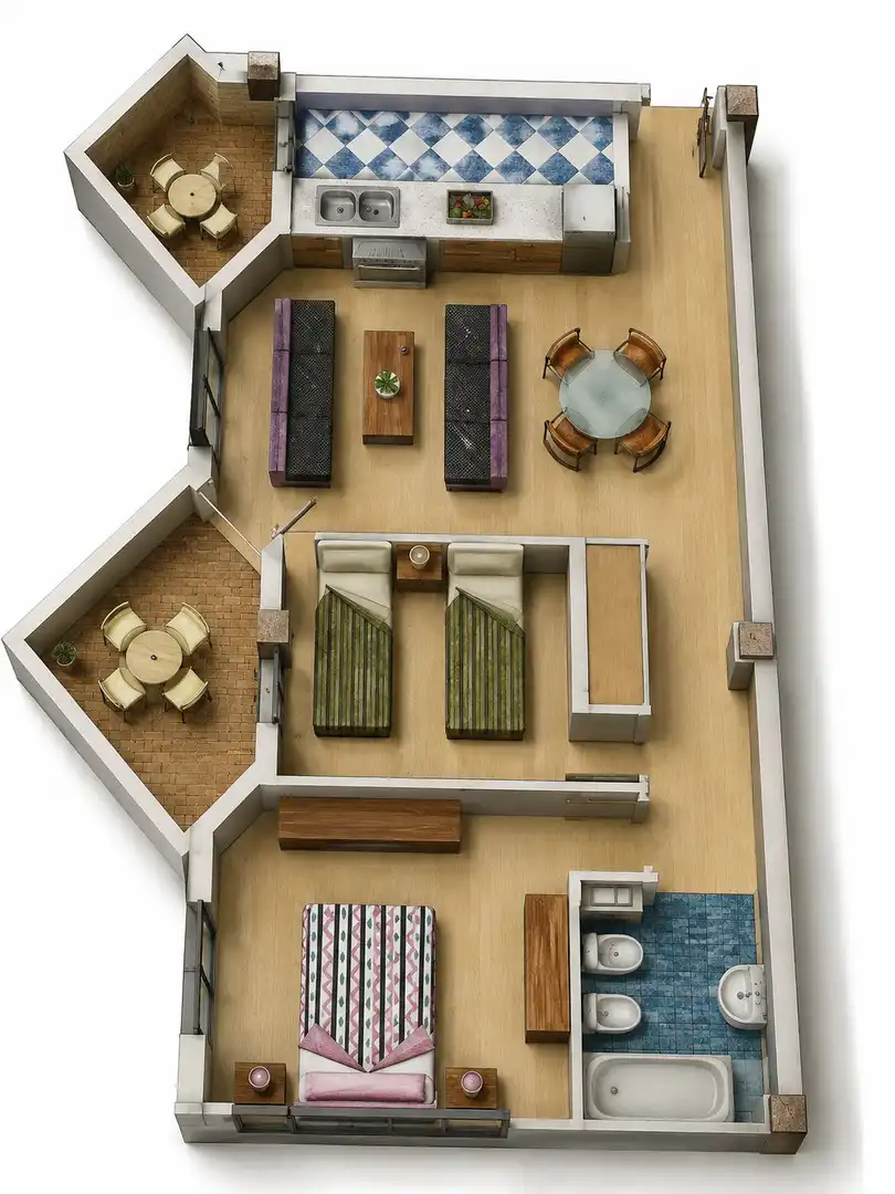 Habitación de Apartamento en venta en Islantilla con Terraza