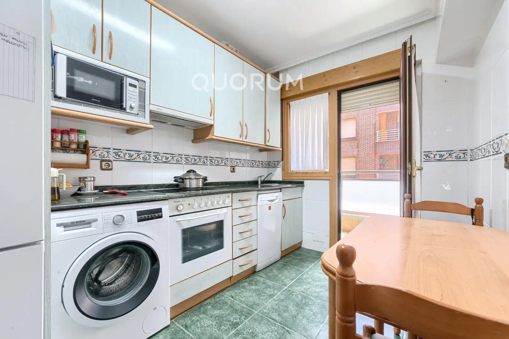 Kitchen of Flat for sale in Basauri   with Heating and Balcony