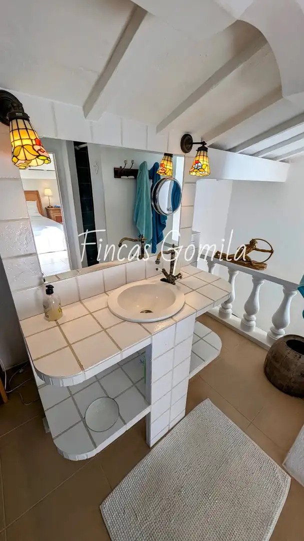 Baño de Finca rústica en venta en Sant Lluís con Jardín privado