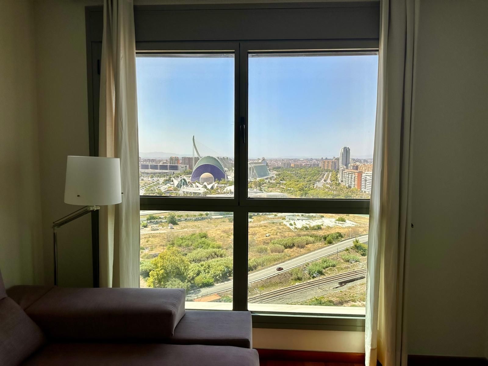 Bedroom of Flat for sale in  Valencia Capital  with Air Conditioner, Heating and Private garden
