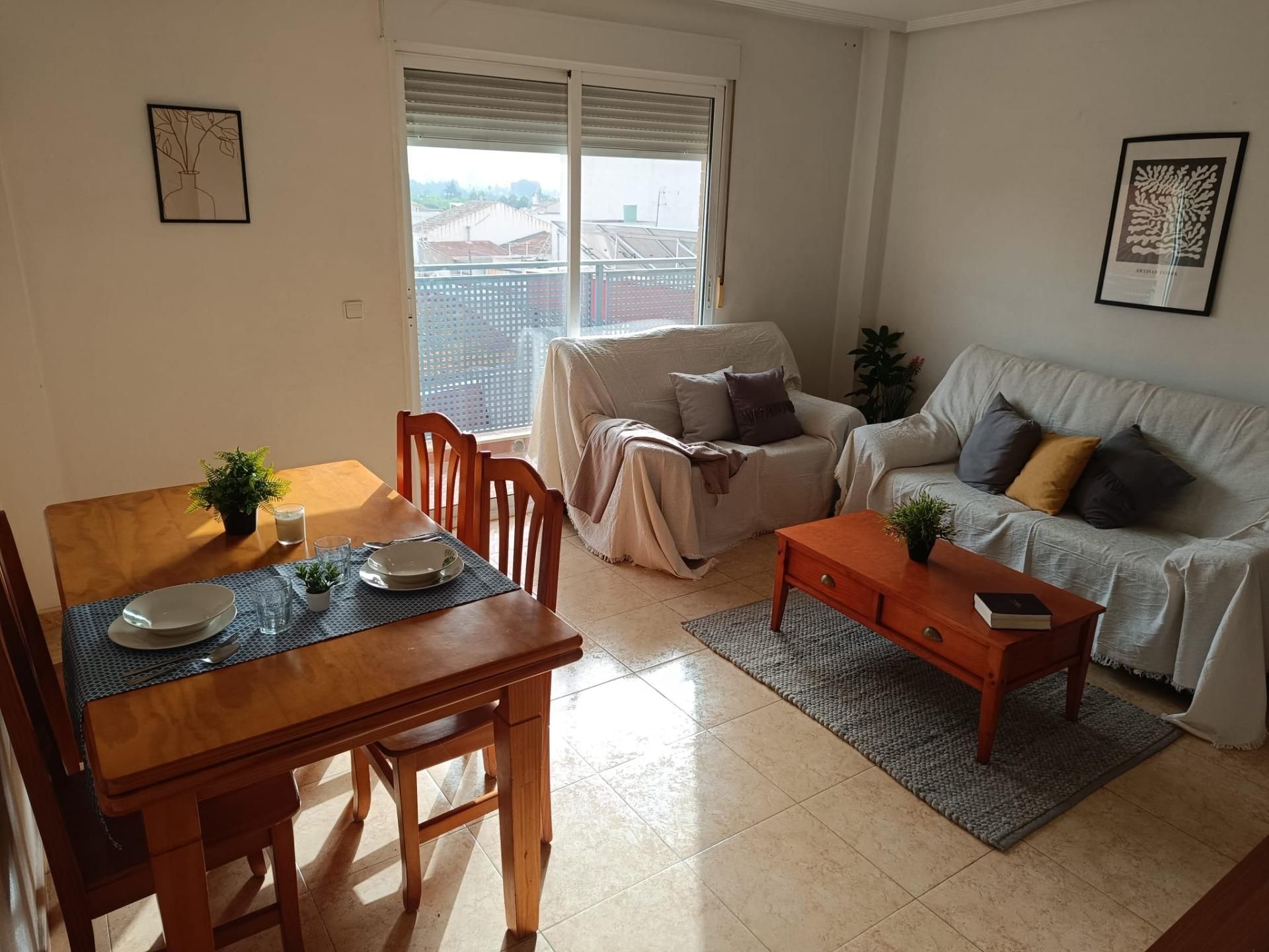 Sala d'estar de Àtic en venda en  Murcia Capital amb Aire condicionat, Terrassa i Traster