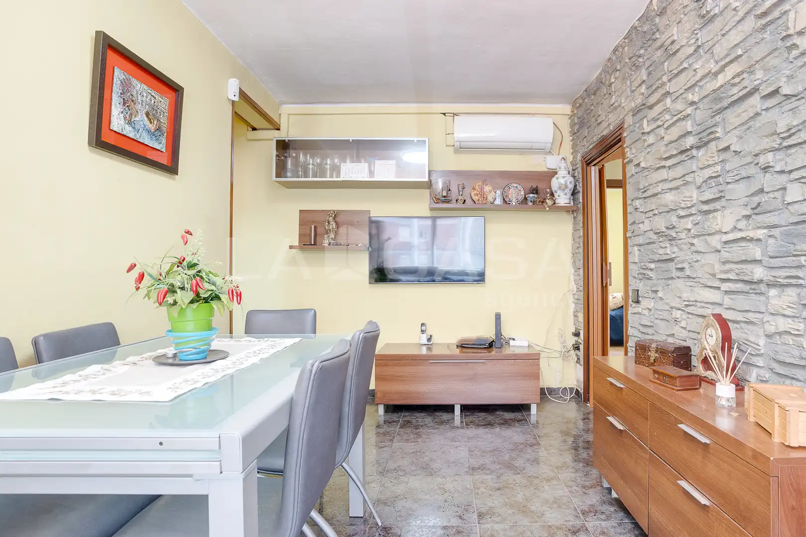 Living room of Flat for sale in Cornellà de Llobregat  with Terrace