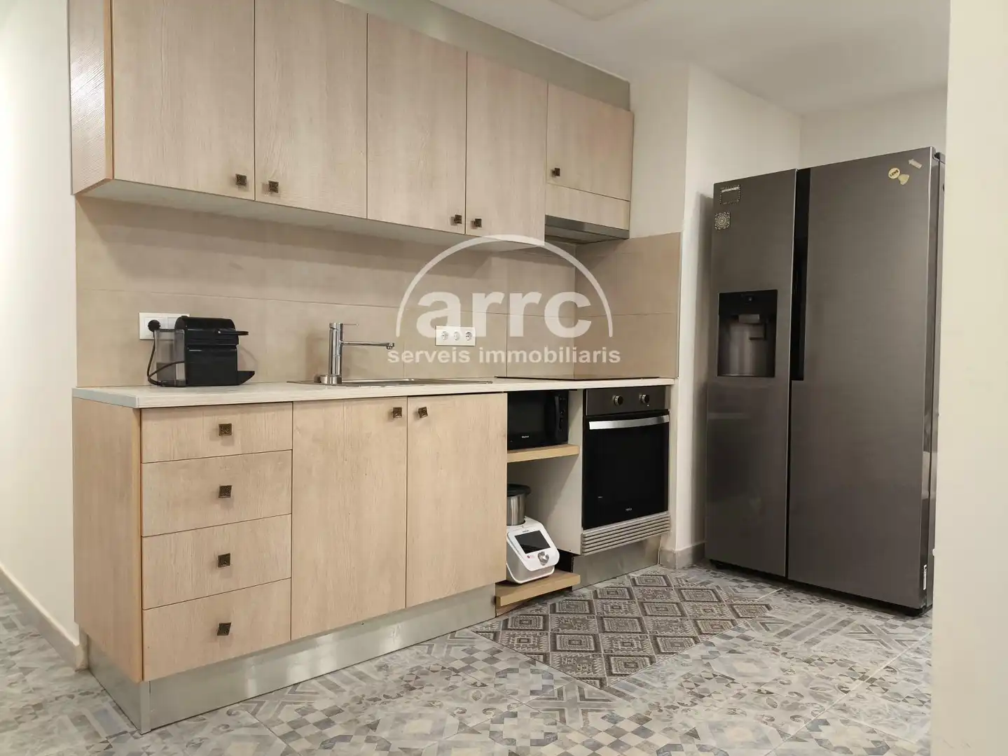 Cocina de Piso en venta en Premià de Dalt con Amueblado