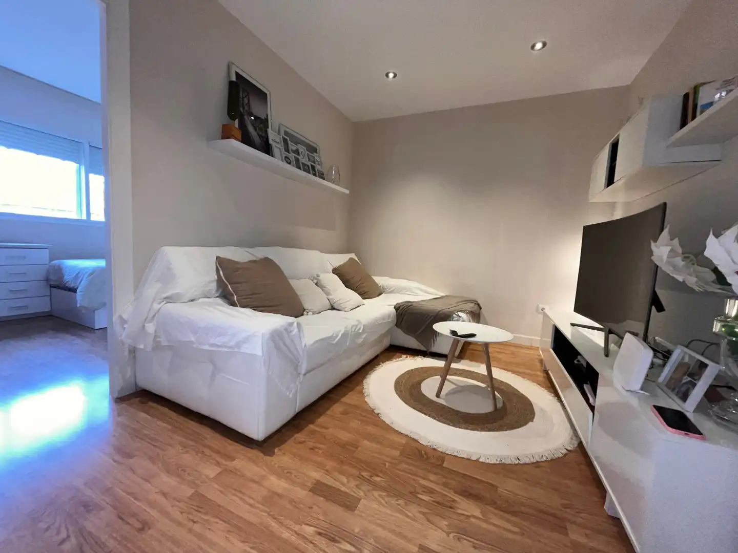 Sala de estar de Casa adosada en venta en Cartagena con Aire acondicionado, Calefacción y Jardín privado