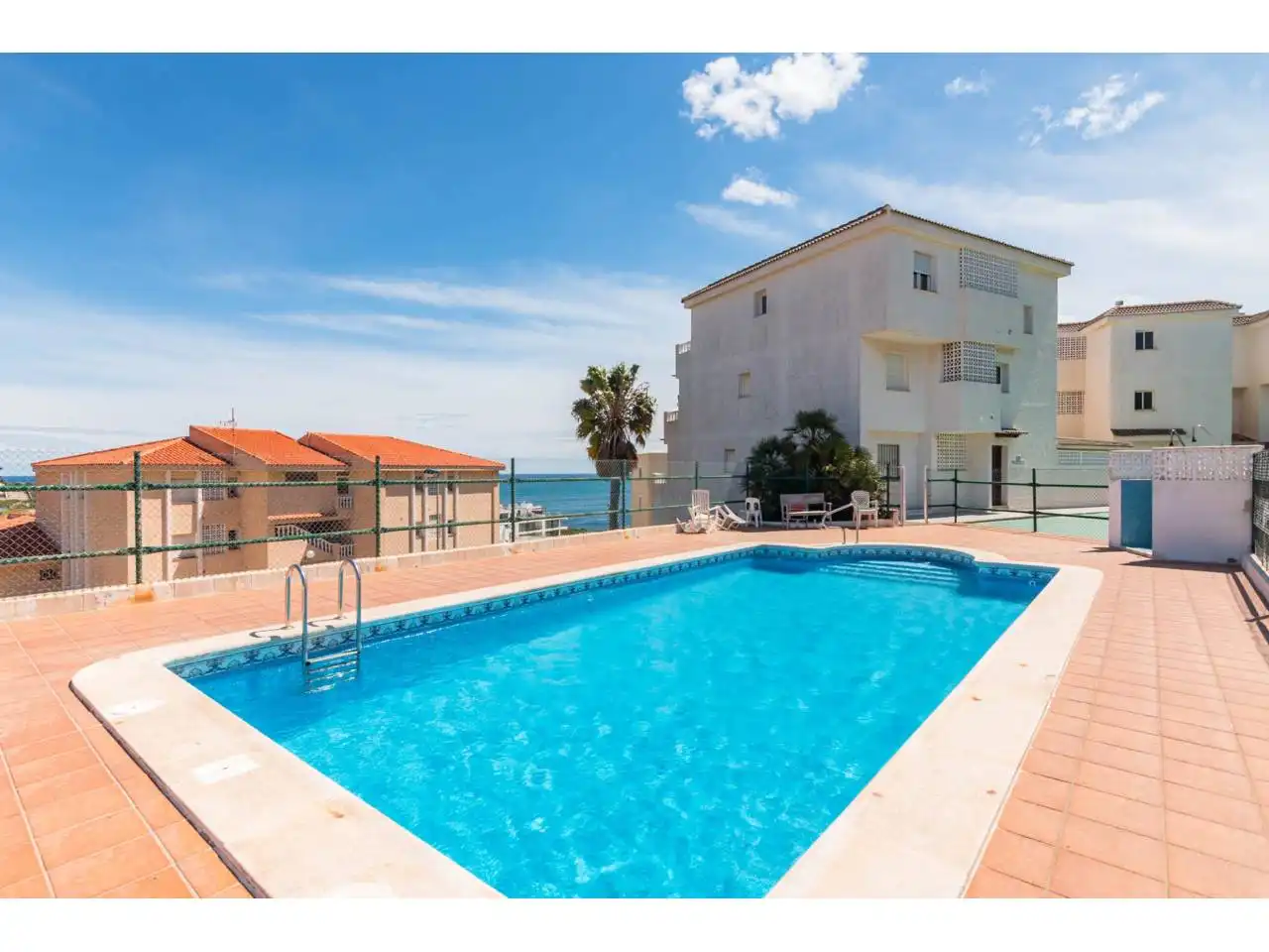 Swimming pool of Flat for sale in Cartagena  with Air Conditioner, Terrace and Storage room