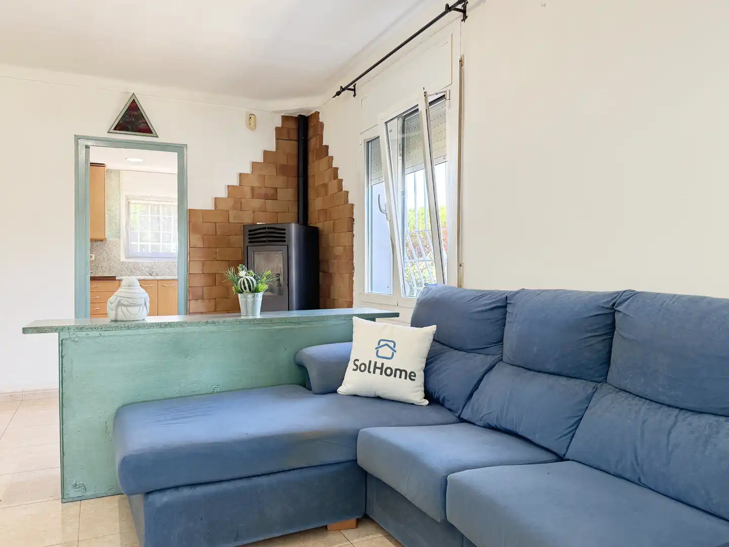 Living room of Houses for sale in L'Escala  with Private garden, Terrace and Alarm
