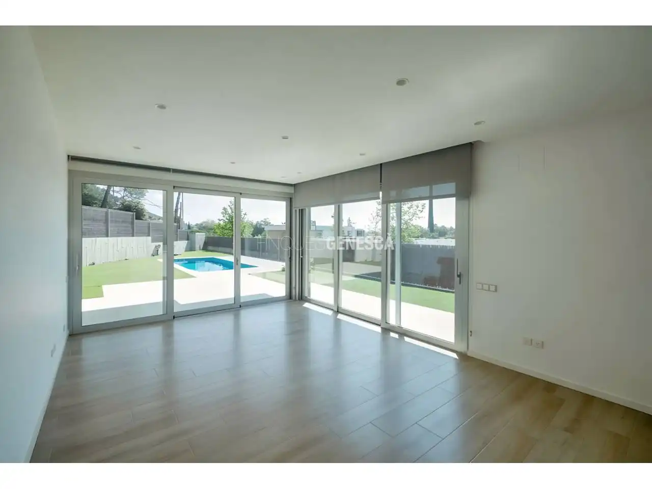 Sala de estar de Casa o chalet en venta en Matadepera con Aire acondicionado, Calefacción y Jardín privado