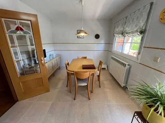 Dining room of Detached homes for sale in Zaragoza  with Heating, Private garden and Terrace