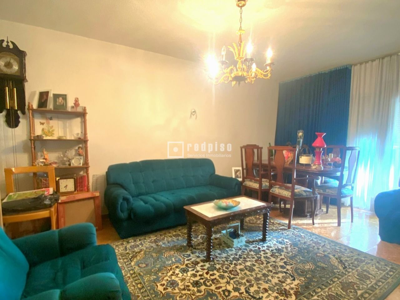 Sala de estar de Piso en venta en Alcalá de Henares con Calefacción, Parquet y Terraza