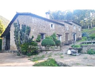 Exterior view of Country house for sale in Sant Aniol de Finestres  with Heating, Private garden and Terrace