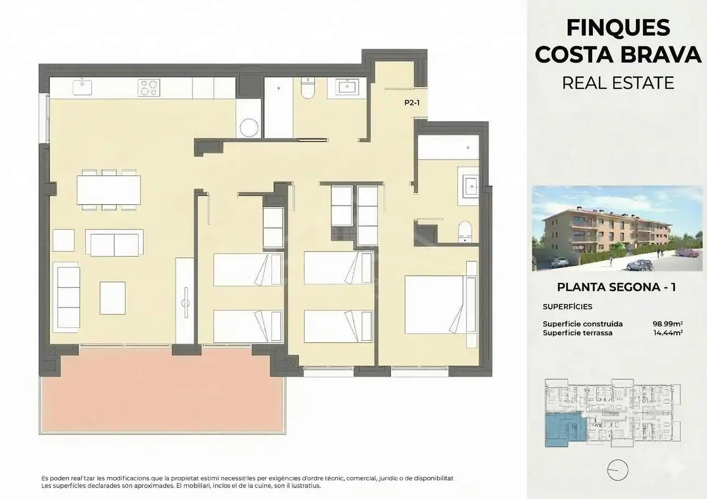Apartamento en venta en Pals con Aire acondicionado, Calefacción y Jardín privado