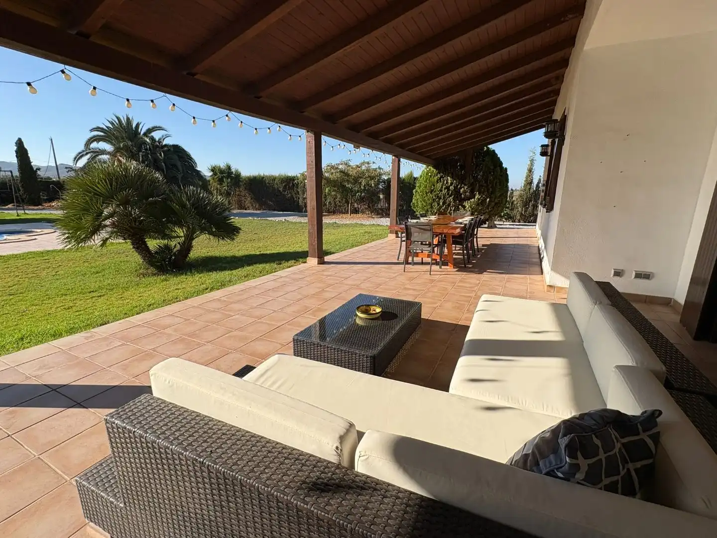 Terrassa de Casa o xalet en venda en Lorca amb Aire condicionat, Terrassa i Piscina