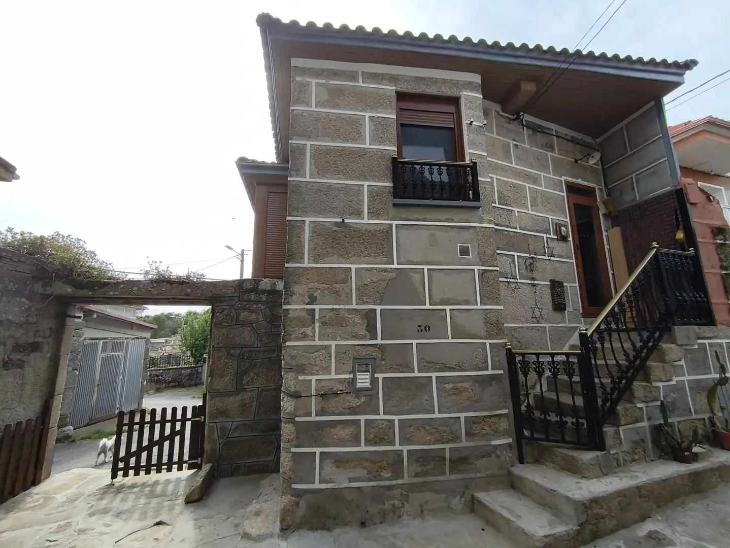 Vista exterior de Casa o chalet en venta en Baños de Molgas con Aire acondicionado, Trastero y Balcón